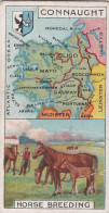 Connaught  - Counties & Their Industries 1914 / 15  - Players Cigarette Cards - Antique - County Map - Player's