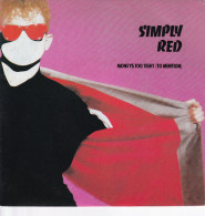 SIMPLY RED - FR SG  - MONEYS TOO TIGHT (TO MENTION) + OPEN UP THE RED BOX - Rock