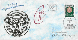 Postzegels > Europa > Oostenrijk > 1945-.... 2de Republiek >Vouwbrief Met Postkoets Vervoerd (18252) - Briefe U. Dokumente