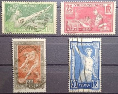 France 1924 Yv N°183/186 Série Jeux Olympiques De Paris. Oblitéré - Gebruikt