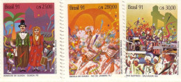 Brasil 1991 Yvert 2004-06 ** - Nuovi