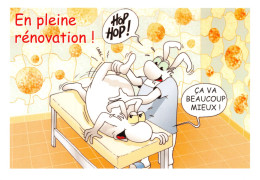 Philippe GOVIN Illustrateur - Série "les Lapinsgovin" - En Pleine Rénovation ! - Éditions Phénomènes CPM Etat LUXE - Other & Unclassified