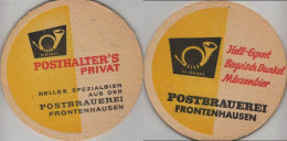 5003643 Bierdeckel Rund - Postbrauerei, Frontenhausen - Beer Mats