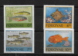 Feroé Is - 1994 - Fish - Yv 250/53 - Poissons