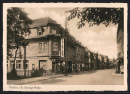 AK Glauchau I. Sa., Konditorei Und Café Vaterland In Der Leipziger Strasse  - Leipzig