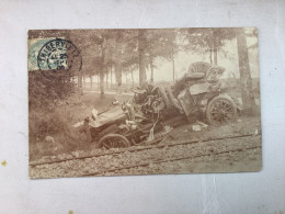 Drucourt..près Thiberville Carte Photo Accident Prince égyptien En 1908 - Autres & Non Classés