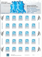 **TL 0012 Czech Republic Private Design Stamp Czech Insurance Company Run-Tour 2013 - Atletiek