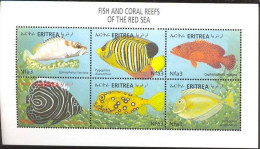 Eritrea (Erythree) - 2000 - Fishes - Yv 397/02 - Vissen