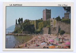 La Napoule, Le Château Et La Plage Du Port (lt 10) - Autres & Non Classés