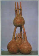 Nikosia / Λευκωσία / Lefkosía - Cyprus Museum: Ritual Vase From Vounous - Chypre