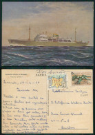 BARCOS SHIP BATEAU PAQUEBOT STEAMER [ BARCOS # 05206 ] - PORTUGAL COMPANHIA COLONIAL NAVEGAÇÃO PAQUETE N/M UIGE 11-957 - Steamers