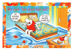 Philippe GOVIN Illustrateur - Série "les Lapinsgovin" - Ma Cure "Bon Pied Bon Oeil !"  Éditions Phénomènes CPM Etat LUXE - Autres & Non Classés