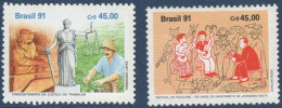 Brasil 1991 Yvert 2029-30 ** - Ongebruikt