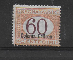ERITREA 1926 TASSE SASSONE NUMERO 26 ** MNH € 550,00 C2080 - Eritrea