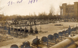 Carte - Photo -  MILITARIA -  Comité Des Tombes Du Camp De Prisonniers De Guerre Du Camp De MANNHEIM -  1918 - War 1914-18