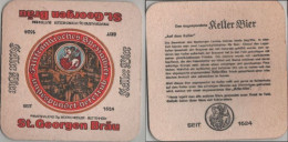 5005244 Bierdeckel Quadratisch - St. Georgen Bräu, Buttenheim - Beer Mats