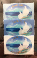 GREENLAND 2011 Christmas Stamps Birds Grouse 3v MNH - Otros & Sin Clasificación