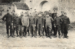 Carte - Photo -  MILITARIA -  Grandes Manoeuvres Du 7é Corps D' Armée , 60é  D' Infanterie - Regiments