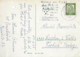 Postzegels > Europa > Duitsland > West-Duitsland > Kaart Met No. 350 (18255) - Brieven En Documenten