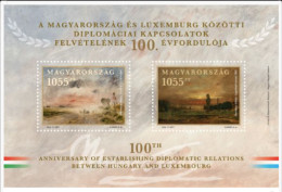 HUNGARY - 2024.S/S 100th Anniversary Of The Establishing Diplomatic Relations Between Hungary And Luxembourg MNH!! - Neufs