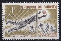 (Dahomey 1963) Freundschaftsspiele, Dakar O/used (A5-19) - Oblitérés