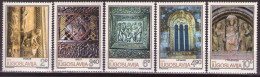 Yugoslavia 1979 - Art, Roman Sculptures - Mi 1809-1813 - MNH**VF - Unused Stamps