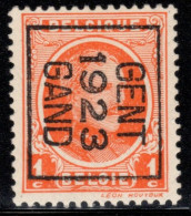 Typo 74B (GENT 1923 GAND) - **/mnh - Typografisch 1922-31 (Houyoux)