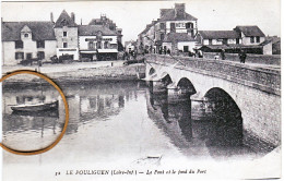 44 Loire Atlantique LE POULIGUEN Le Pont Et Le Fond Du Port - Autres & Non Classés