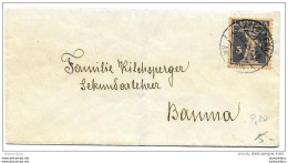 51 - 17 - Petite Enveloppe Envoyée De Affoltern 1925 - Brieven En Documenten