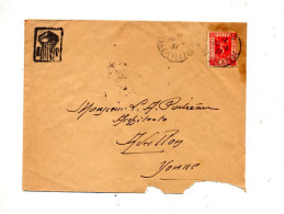 Lettre Cachet Paris Sur Expo - Manual Postmarks