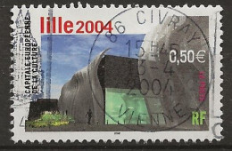 FRANCE Oblitéré 3638 Lille 2004 Capitale Européenne De La Culture - Gebruikt