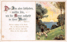 Richt. 5,31: Die Ihn Aber Liebhaben, Müssen Sein, Wie Die Sonne.. Gl1918 #143.612 - Other & Unclassified