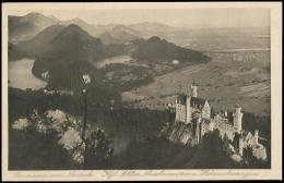 Schloss Neuschwanstein Und Hohenschwangau Neudeck-Panorama Ngl #140.122 - Autres & Non Classés