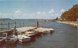 Long Island Waterfront Rowboats And Yachts Gl1954 #144.032 - Otros & Sin Clasificación