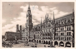 München Marienplatz Und Neues Rathaus Gl1937 #144.018 - Autres & Non Classés