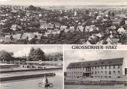 Großörner Im Harz Panorama Stadtbad Und Krankenhaus Gl1978 #145.185 - Andere & Zonder Classificatie