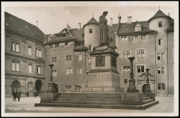 Stuttgart Schiller-Denkmal Gl1932 #140.297 - Autres & Non Classés
