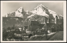 Berchtesgaden Teilansicht Mit Watzmann Gl1937 #140.013 - Autres & Non Classés