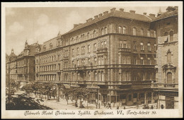 Budapest Németh Hotel Britannia Szálló Gl1928 #140.094 - Hungary