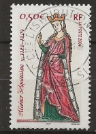 FRANCE Oblitéré 3640 Aliénor D'Aquitaine Anniversaire De La Mort De La Reine - Used Stamps