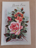 Carte Système - Bonne Année  , Paysage , Fleurs          AQ948 - Cartoline Con Meccanismi