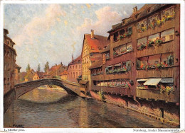 Nürnberg Alte Häuser An Der Museumsbrücke Ngl #145.304 - Autres & Non Classés