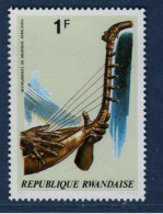 Rwanda, **, Yv 522, Mi 561A, SG 530, Harpe , Instument De Musique, - Nuevos