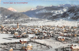 Garmisch Gegen Das Karwendelgebirge Ngl #145.108 - Autres & Non Classés