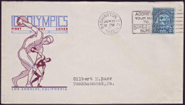 USA - 1932 - Olympic Games 1932 - FDC  (Washington) - Summer 1932: Los Angeles