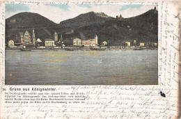 Königswinter Panorama Gl1901 #145.991 - Autres & Non Classés