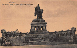 Koblenz Deutsches Eck Kaiser-Wilhelm-Denkmal Gl1924 #146.073 - Autres & Non Classés