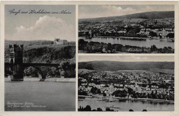Horchheim Panorama Horchheimer Brücke Gl1952 #146.254 - Autres & Non Classés