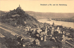 Braubach Am Rhein Mit Der Marksburg Ngl #146.305 - Autres & Non Classés