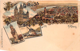 Andernach Am Rhein Litho Pfarrkirche Panorama Ngl #146.400 - Other & Unclassified